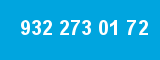 932 273 01 72 932 273 01 72